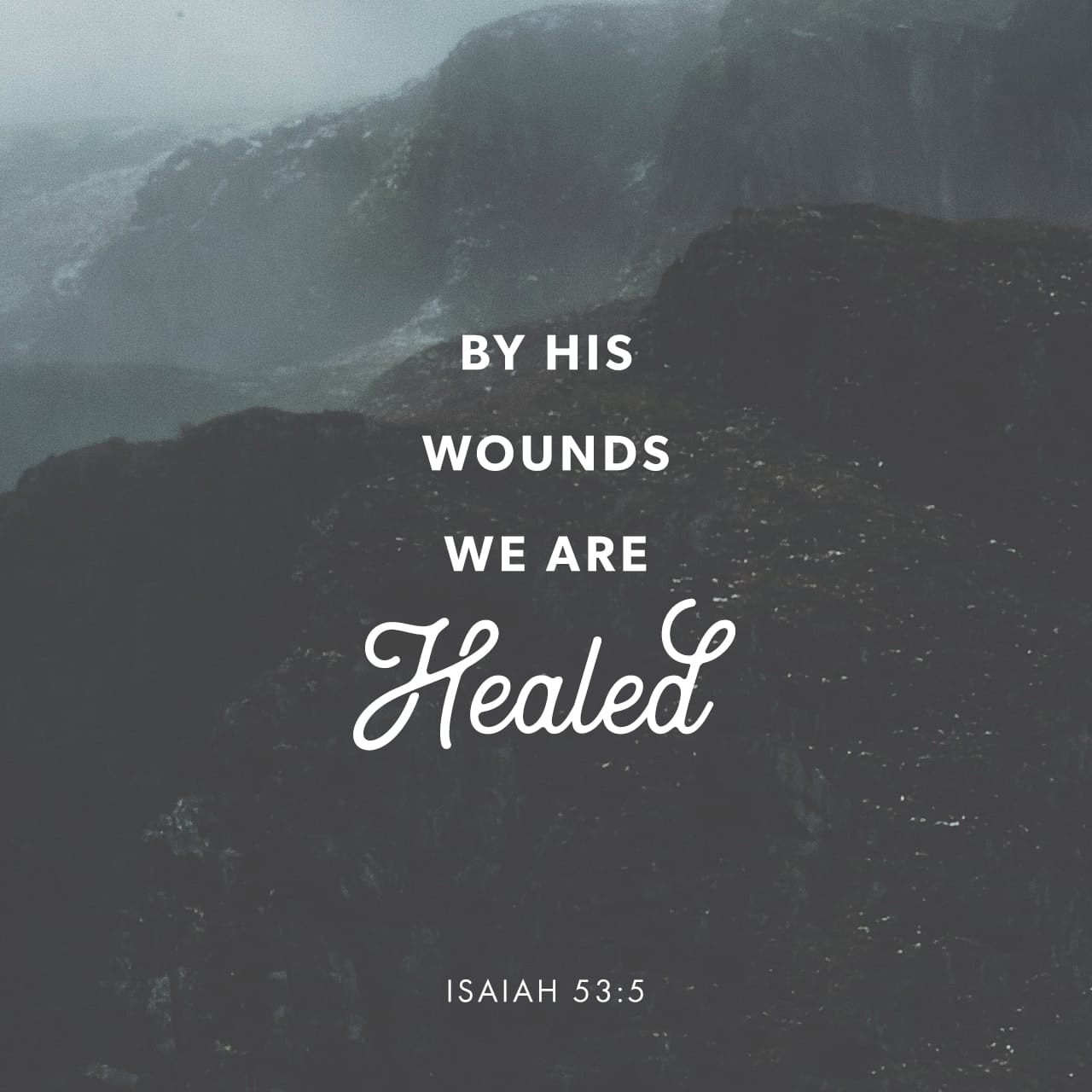 By His Wounds We are&nbsp;Healed